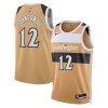 Dres Washington Wizards Tre Johnson III Nike 2025-26 City Edition Zlato Swingman